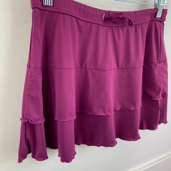 Athleta Berry Purple Flirt Swim Cover-Up Skirt - Picture 6 of 7